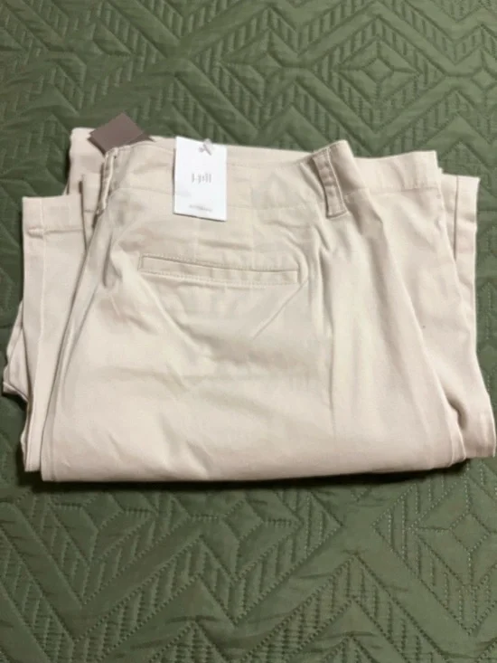 J. Jill Sea Salt Pants in Light Cream - Picture 4 of 4
